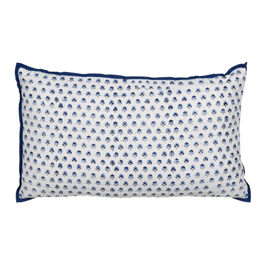 Indigo Paisley Cushion