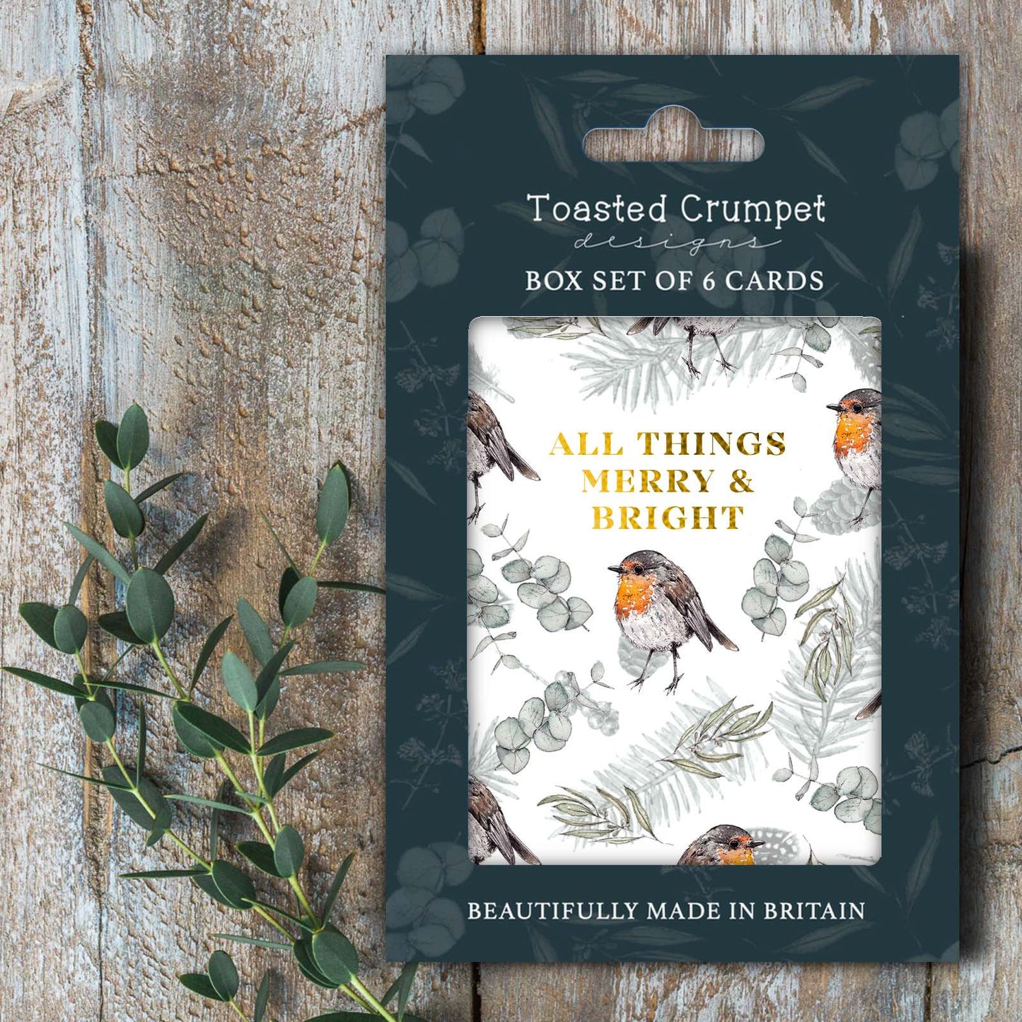 Toasted Crumpet All Things Bright Box Set of 6