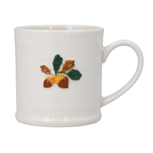 Gisela Graham Acorn Stoneware Mug