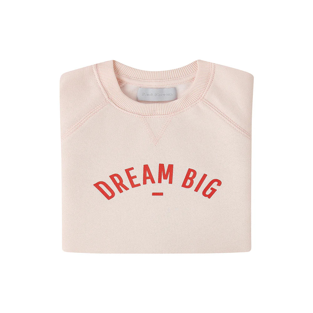 Bob & Blossom Dream Big Sweatshirt Powder Pink