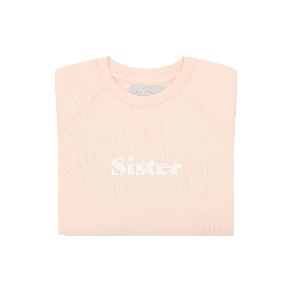 Bob & Blossom  Powder Pink Sweatshirt Sister