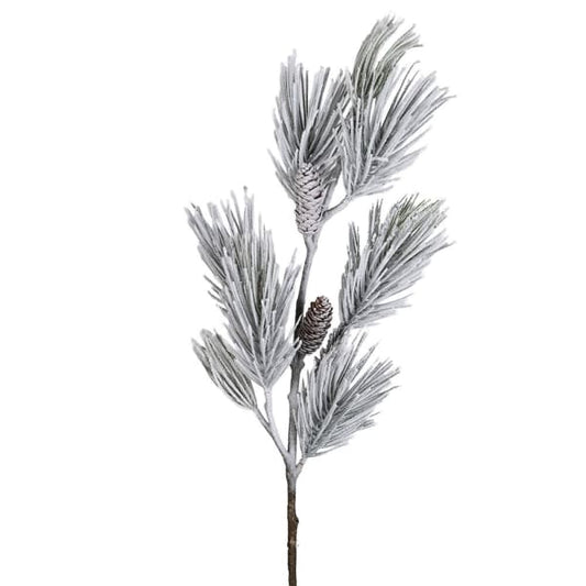 Snowy Pine Needle Stem