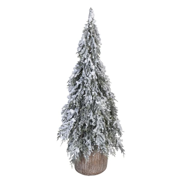 Snowy Pine Tree