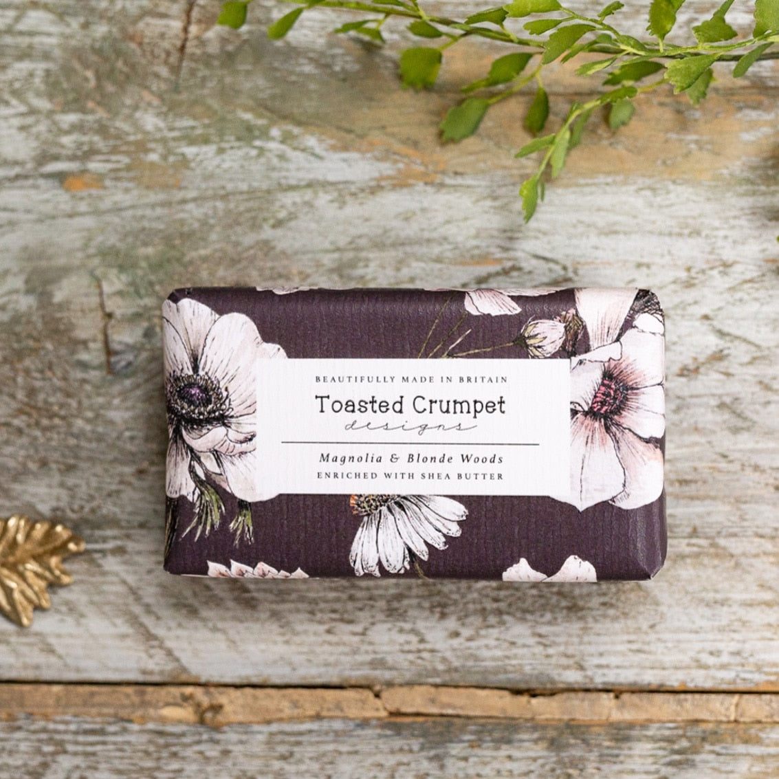 Toasted Crumpet Magnolia and Blonde Woods Soap