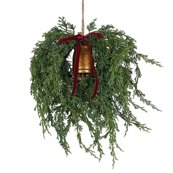 Pine Swag with Bell