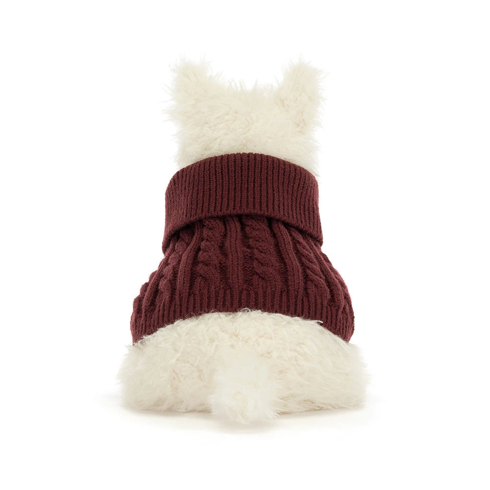 Jellycat Monro Scottie Dog Winter Jumper