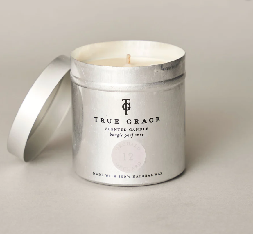 True Grace Tin Candle Orchard
