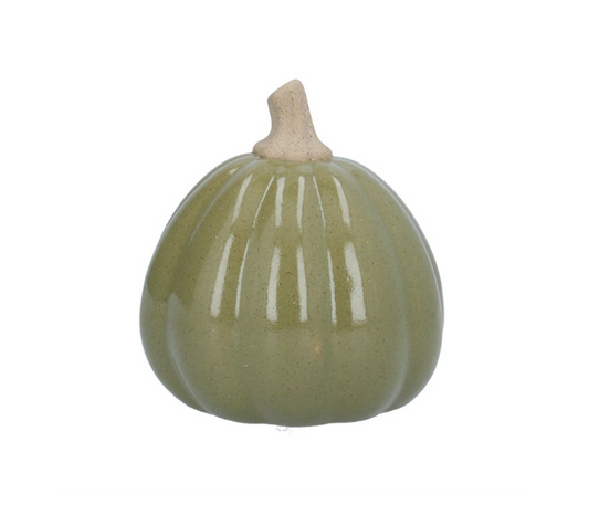 Gisela Graham Green Earthenware Squash Ornament
