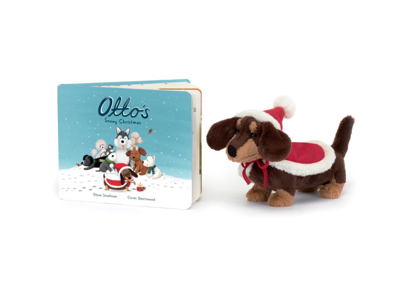 Jellycat Book - Otto's Snowy Christmas