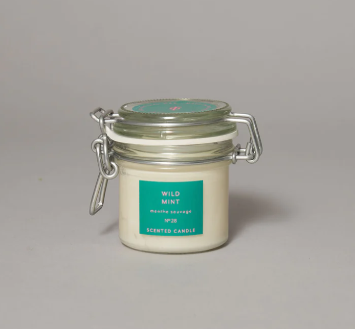 True Grace Small Kitchen Jar Wild Mint