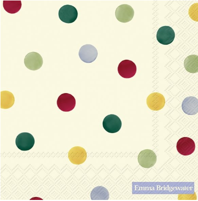 Napkins - Polka Dot Cream