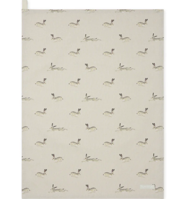 Sophie Allport Tea Towel - Hare