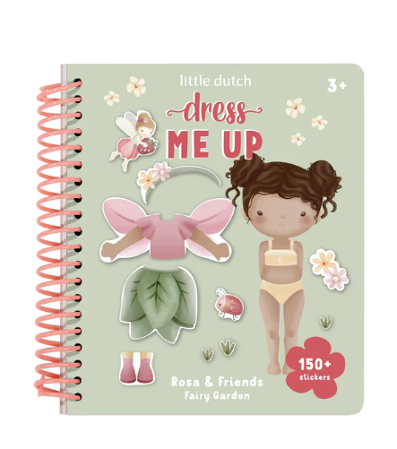 Little Dutch Dress Me Up Book - Fairy Garden