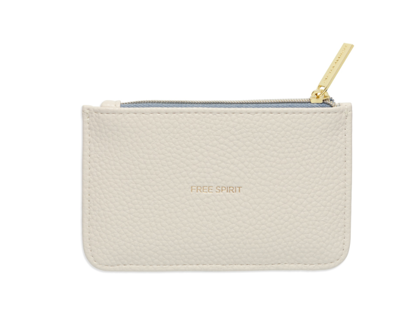 Estella Bartlett Off White Grain Card Purse