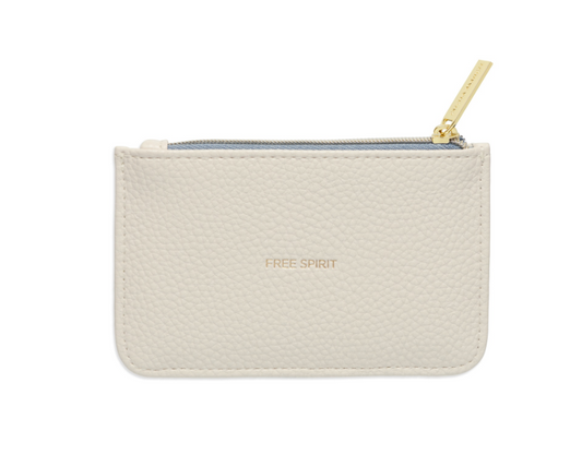 Estella Bartlett Off White Grain Card Purse