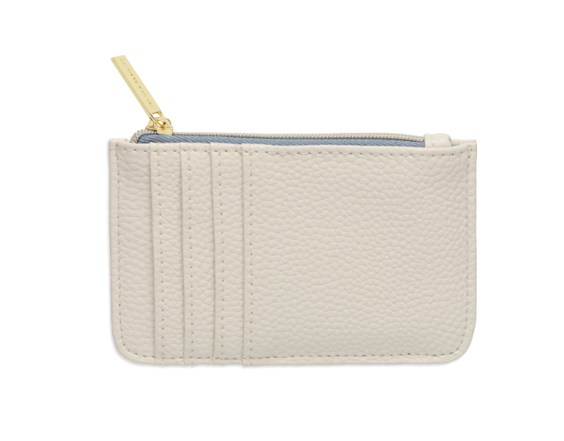 Estella Bartlett Off White Grain Card Purse