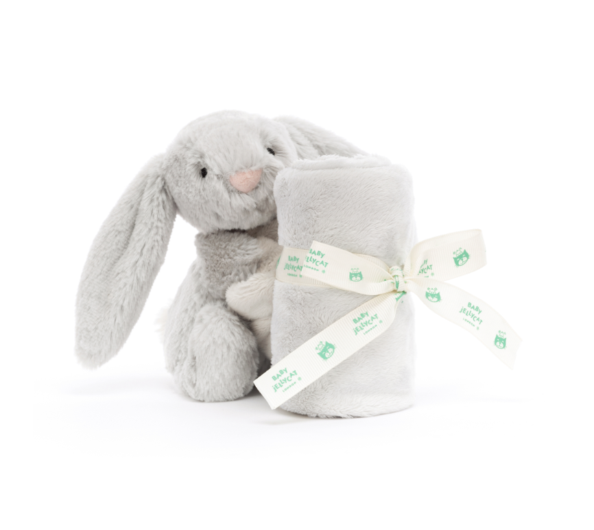 Jellycat Silver Bunny Soother