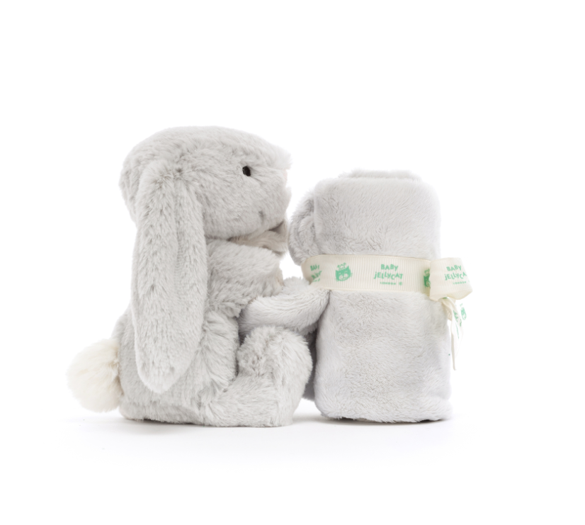 Jellycat Silver Bunny Soother