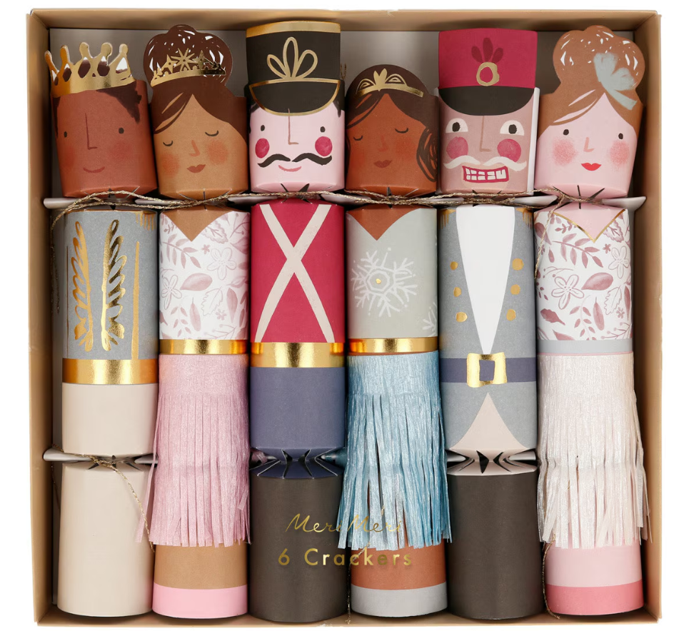 Meri Meri Nutcracker Character Medium Crackers