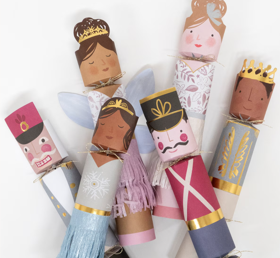 Meri Meri Nutcracker Character Medium Crackers