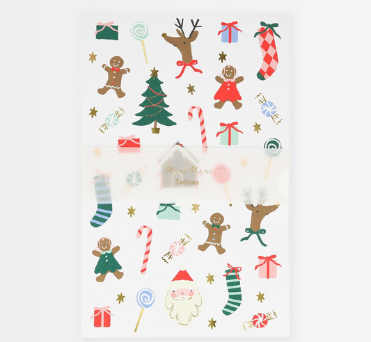 Meri Meri Jolly Temporary Tattoo Sheets