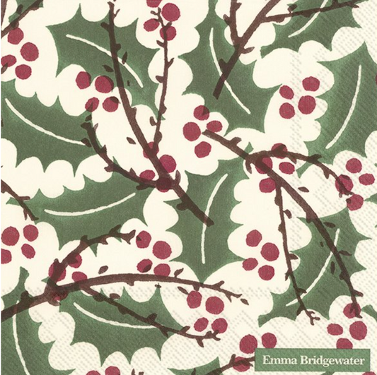 Napkins - Holly and Berry