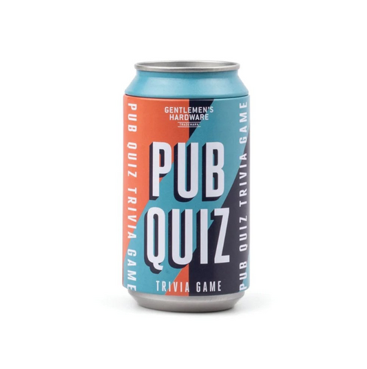 Gentlemen's Hardware Pub Quiz in a Can