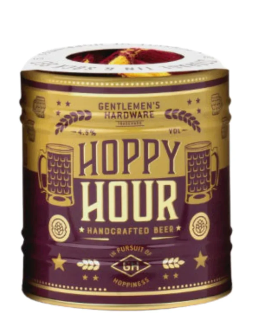 Gentlemen's Hardware Hoppy Hour Socks in a Can