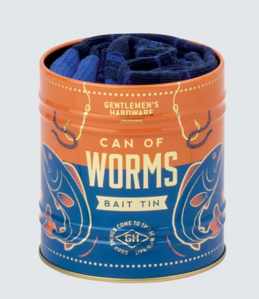 Gentlemen's Hardware Fishing Socks in a Can - Blue