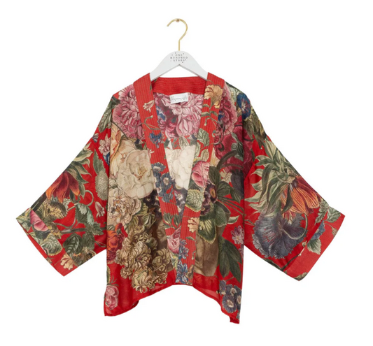 One Hundred Stars Primula Berry Kimono
