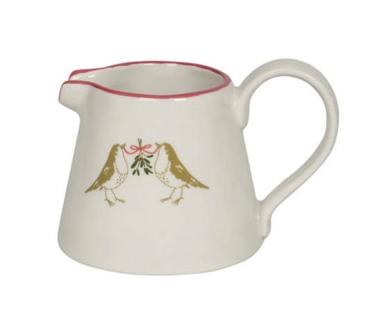 Sophie Allport Stoneware Jug - Mini Robins
