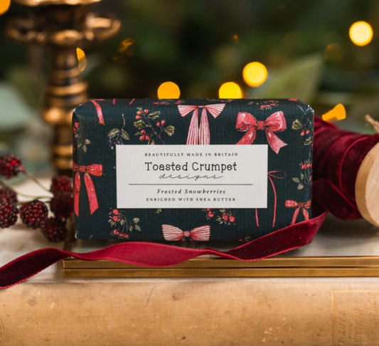 Toasted Crumpet Frosted Snowberries Soap