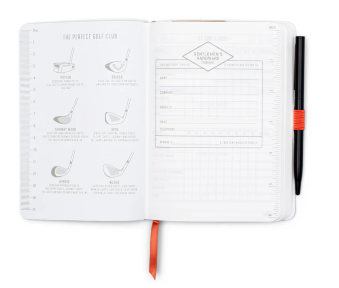 Gentlemen's Hardware Waterproof Golf Notes