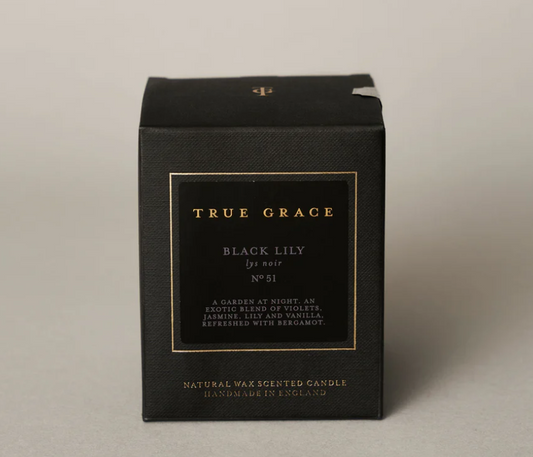 True Grace Manor Classic Candle Black Lily