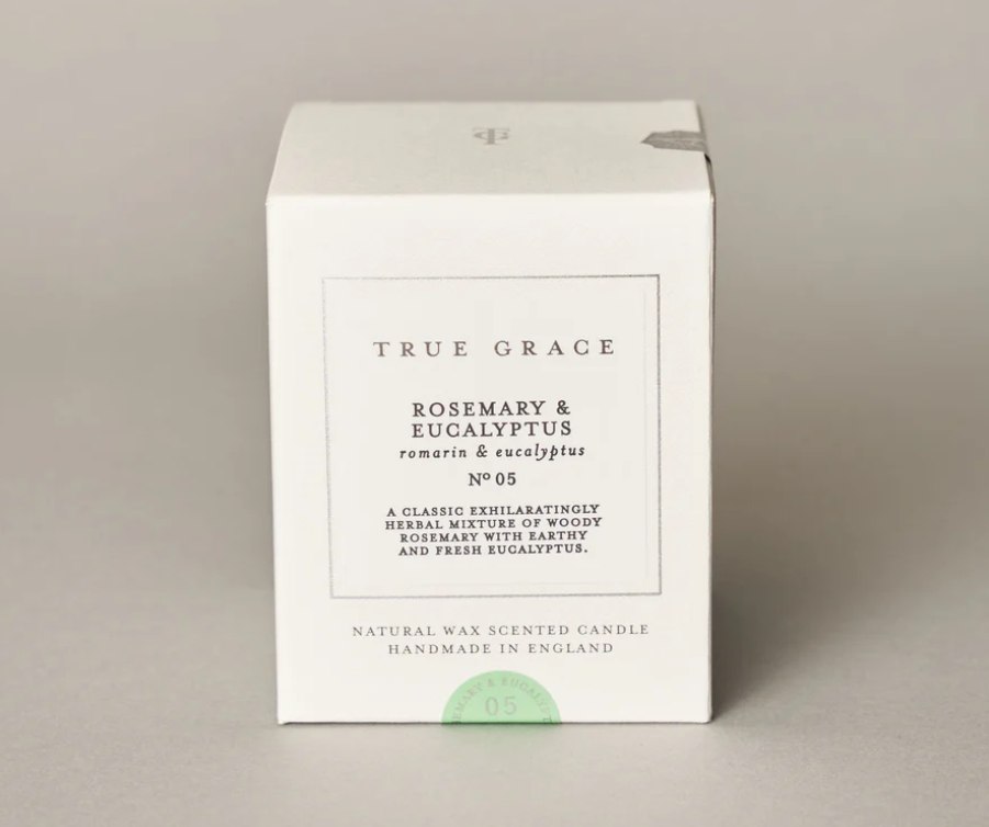 True Grace Rosemary and Eucalpytus Classic Candle