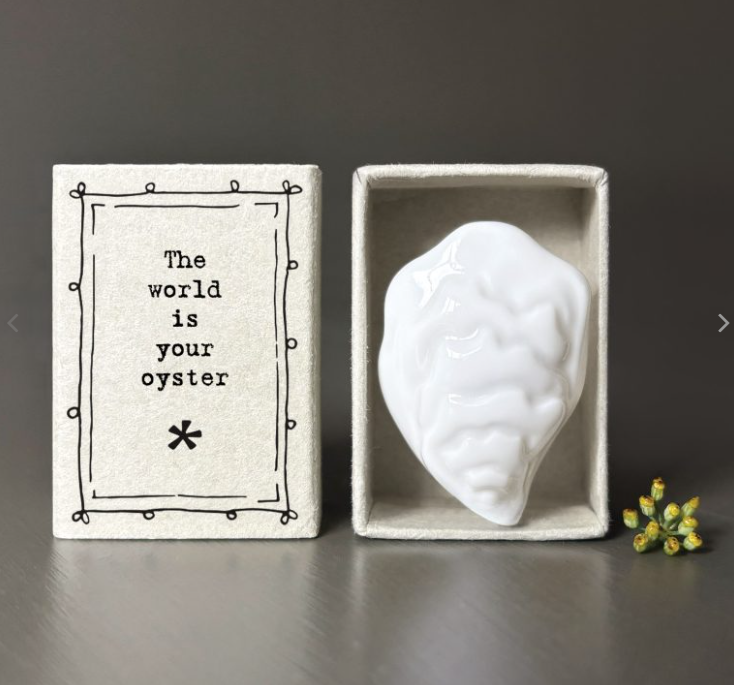East of India Matchbox - Oyster