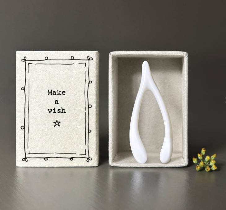 East of India Matchbox - Wishbone