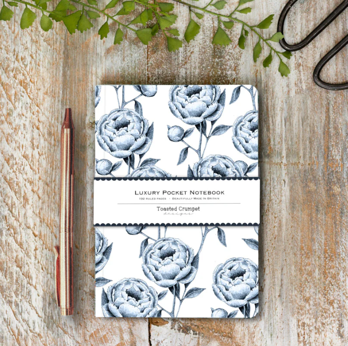 Toasted Crumpet Chateau Rose de Provence A6 Lined Pocket Notebook