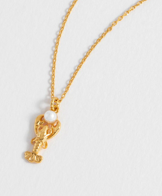 Estella Bartlett Gold Plated Lobster Necklace