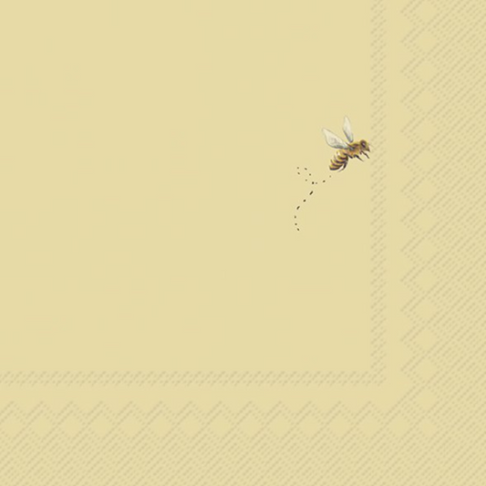 Napkins- Tiny Bee Yellow