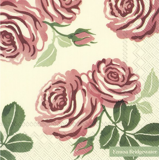 Napkins - Pink Roses