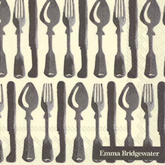 Napkins - Black Toast Table