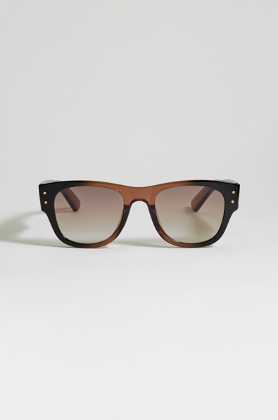 Estella Bartlett Sunglasses - Manila -Black/Brown Transparent
