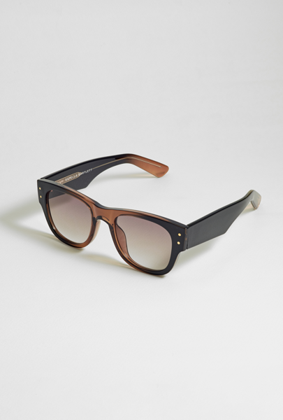 Estella Bartlett Sunglasses - Manila -Black/Brown Transparent