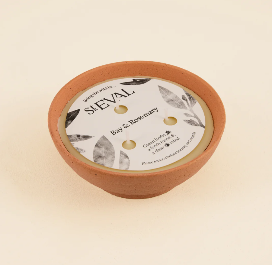 St Eval Bay & Rosemary Potager Multiwick Bowl