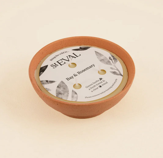 St Eval Bay & Rosemary Potager Multiwick Bowl