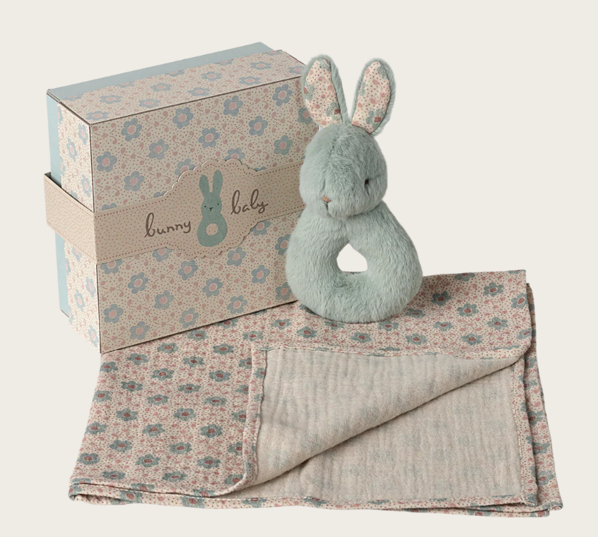 Maileg Rabbit Rattle Set