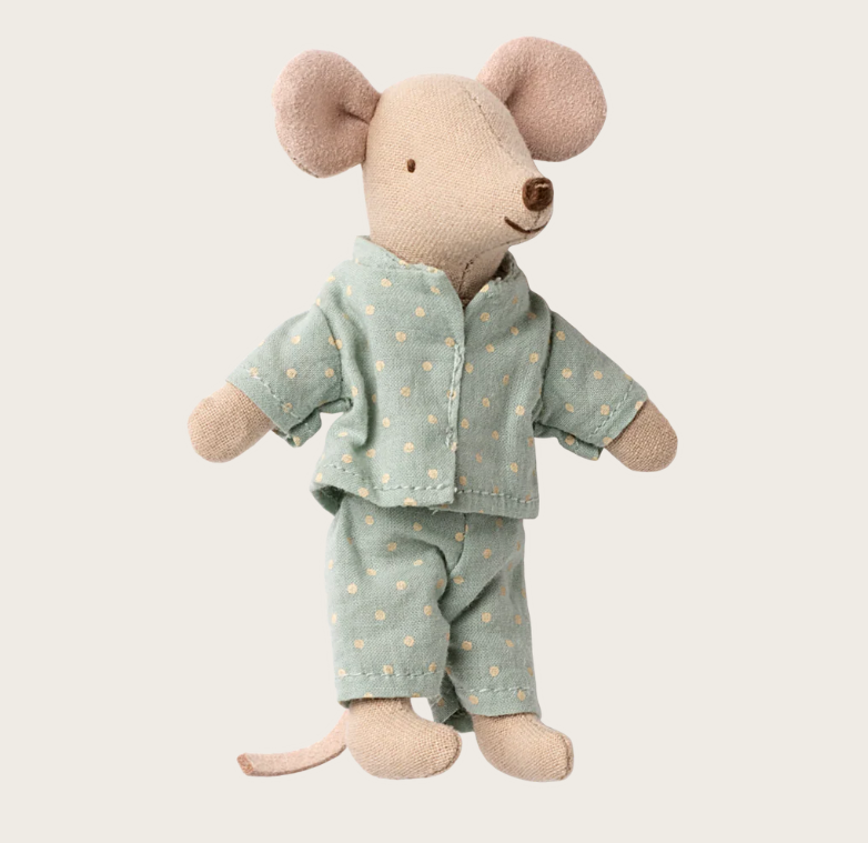Maileg Little Brother Mouse in Matchbox