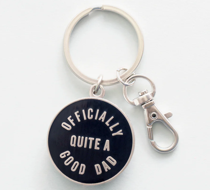 Official Quite a Good Dad - Keyring