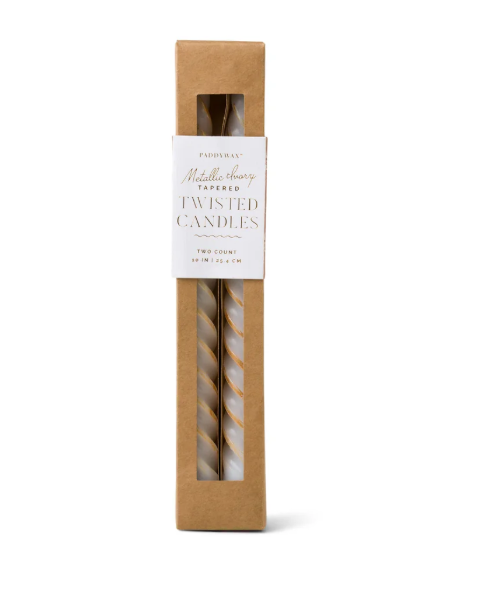Cypress and Fir Twisted Taper Candle